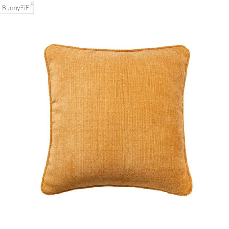 DecorBites™ Cotton Linen Pillow Cover Set for Home Decor