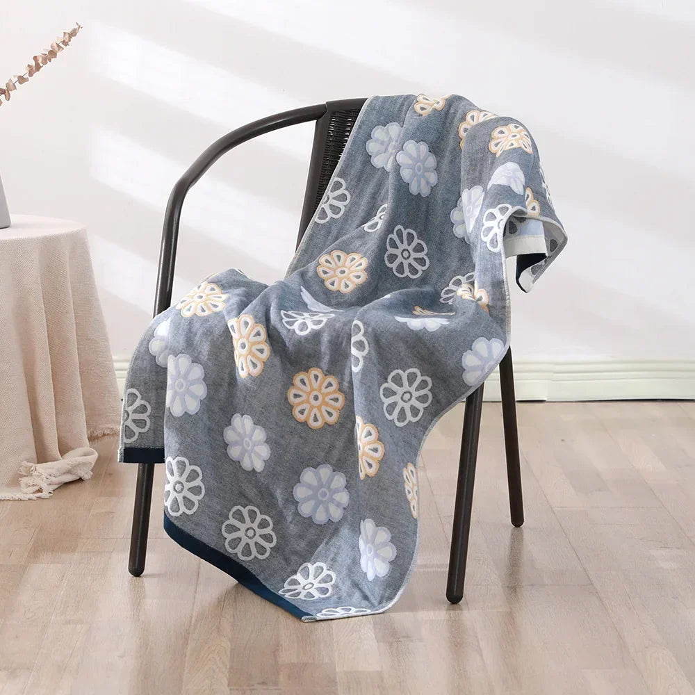 DecorBites™ Cotton Bath Towel - Soft & Quick Dry - 70x140cm