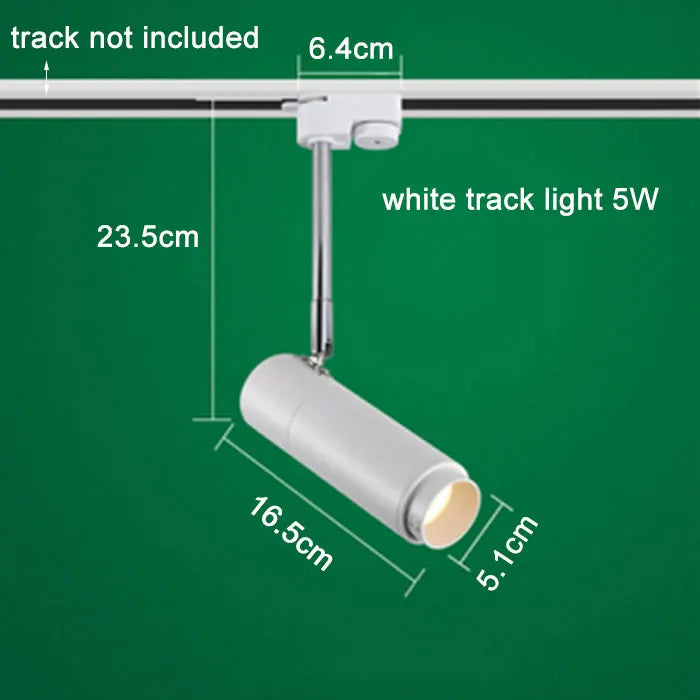 DecorBites™ Adjustable Focus LED Track Lights for Commercial Spaces