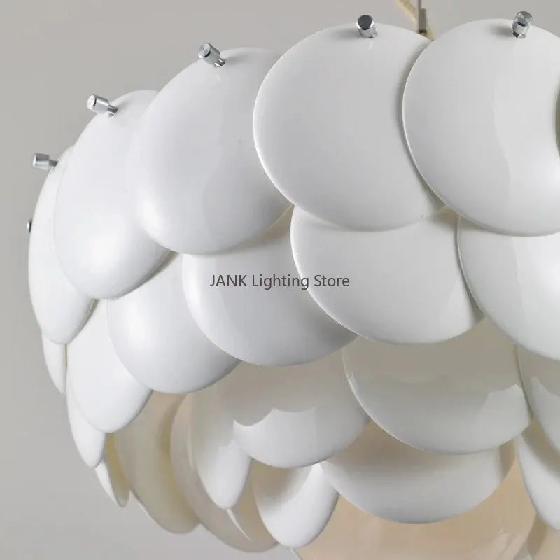 DecorBites™ French Ceramic Chandelier: Romantic LEDs for Luxury Living Room & Restaurant Decor