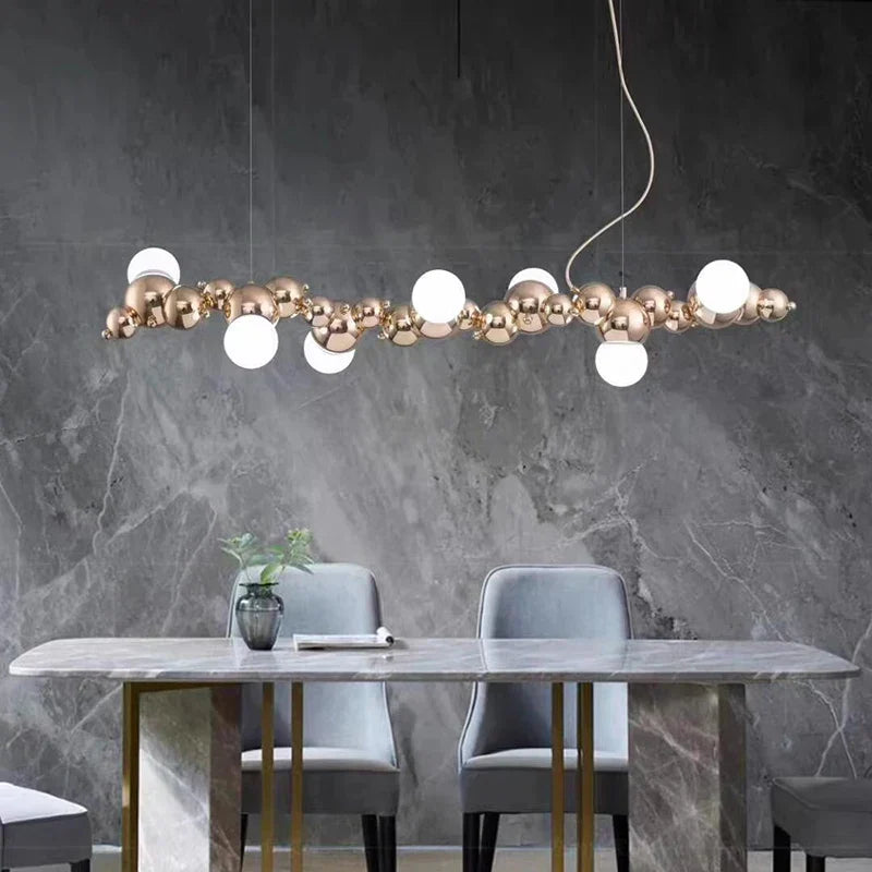 ثريات DecorBites™ LED المتدلية لغرف المعيشة والطعام العصرية