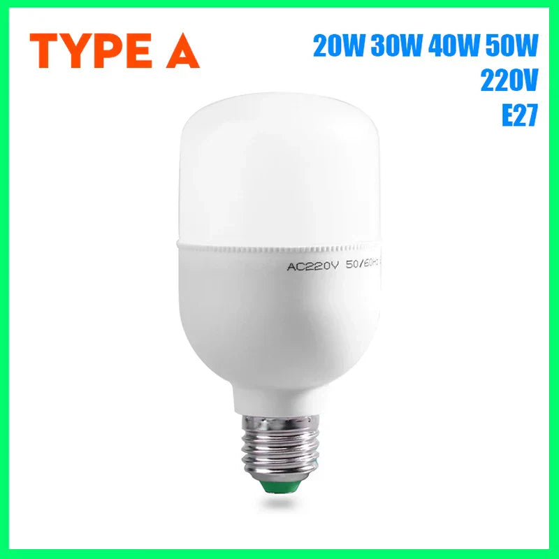 DecorBites™ LED Ceiling Lamp E27 Round Shape Super Bright Indoor Lighting Bulb