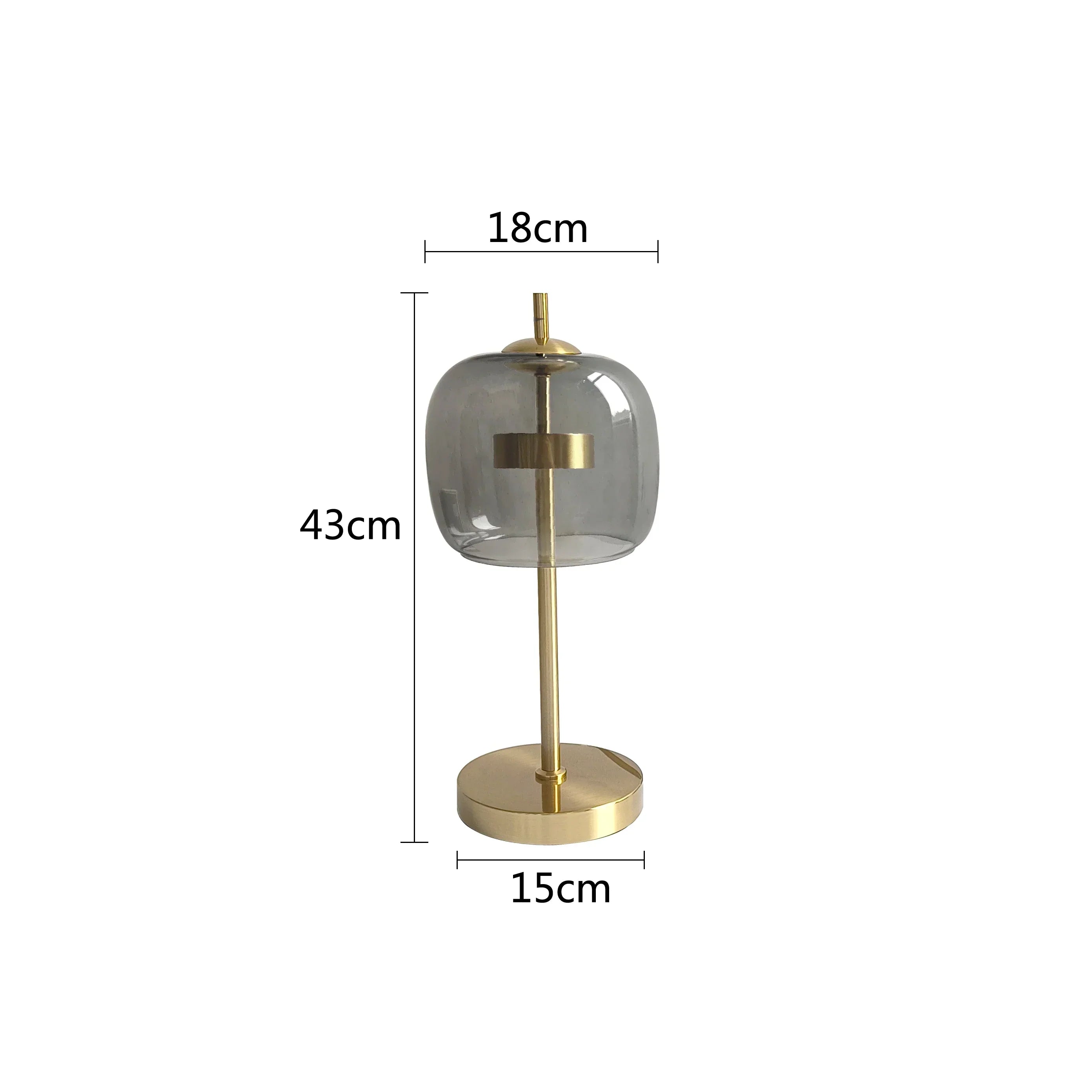 DecorBites™ Glass Table Lamp - Vistosi Jube Replica Design for Creative Home Lighting