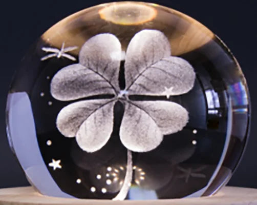DecorBites™ Crystal Ball Music Box: Rotating Light Projection, Birthday & Valentine's Day Gift