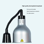 Vintage Telescopic Stainless Steel Buffet Heat Pendant Lamp