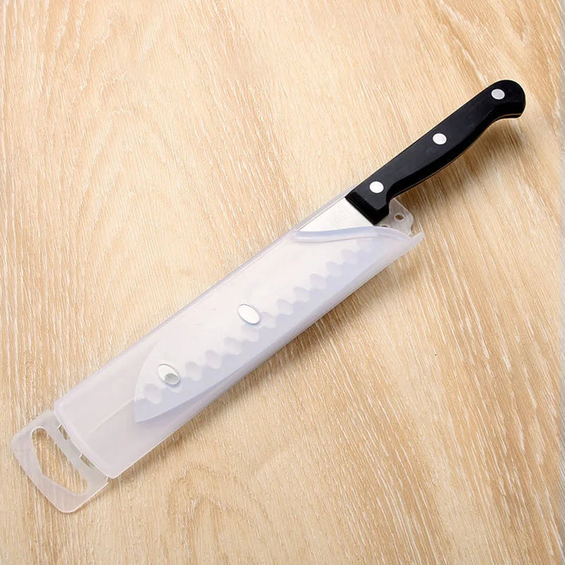 DecorBites™ Knife Scabbard: Blade Protector Sleeve for Chef Knives, Fruit Knives, Scissors