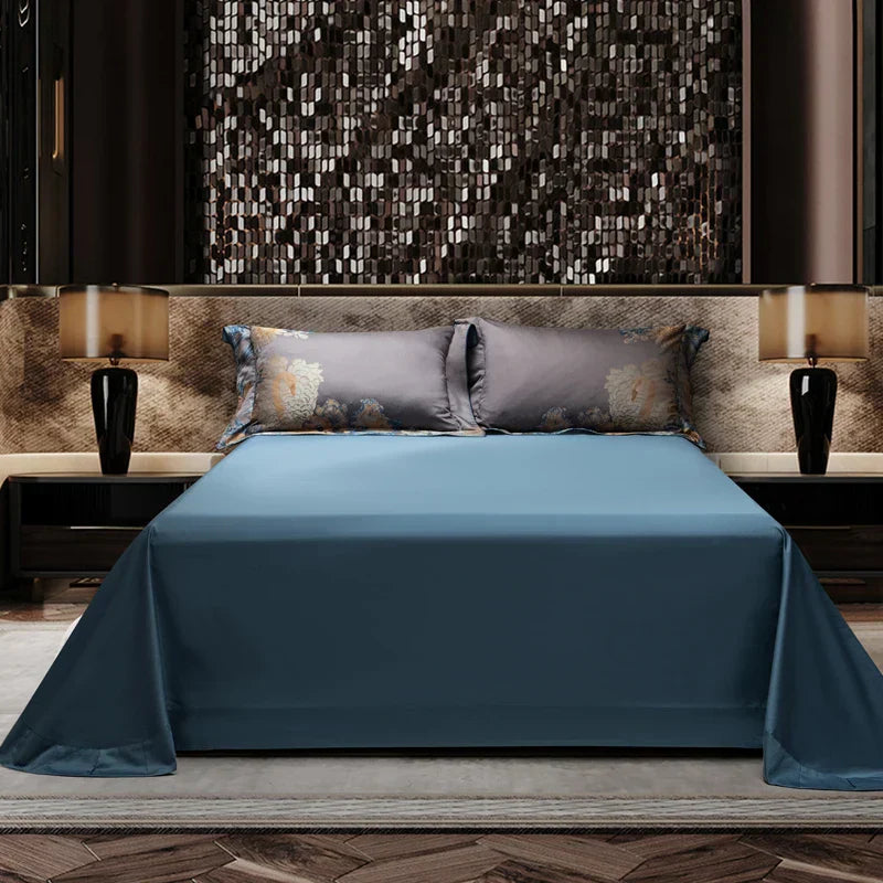 DecorBites™ 1500TC Egyptian Cotton Jacquard Bedding Set for Queen King Size Linens