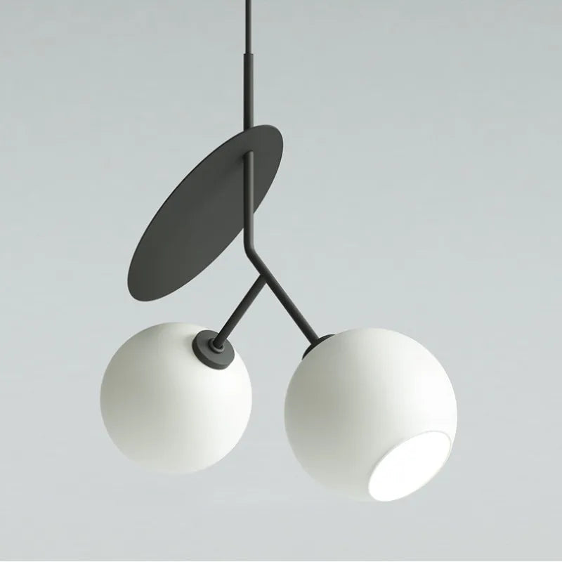 DecorBites™ Cherry LED Pendant Light: Creative Children's Room Hanging Lamp & Dining Table Fixture