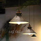 Vintage Industrial Black Iron Pendant Light
