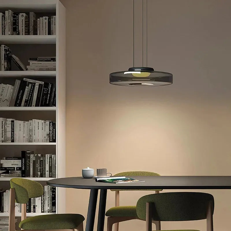 DecorBites™ BOHEMIA Glass Pendant Light - Danish Design for Kitchen Island Dining Bedroom Tables