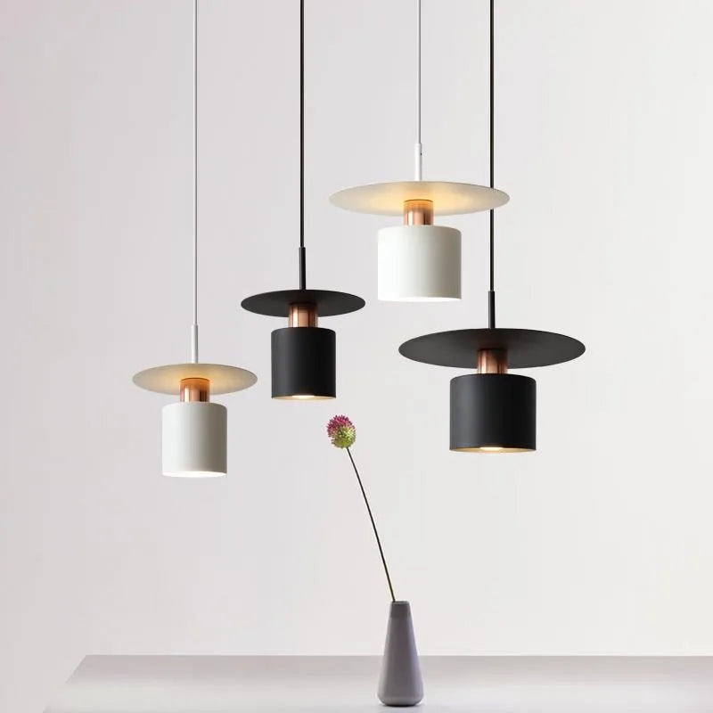 Nordic Vintage White Single Pendant Light