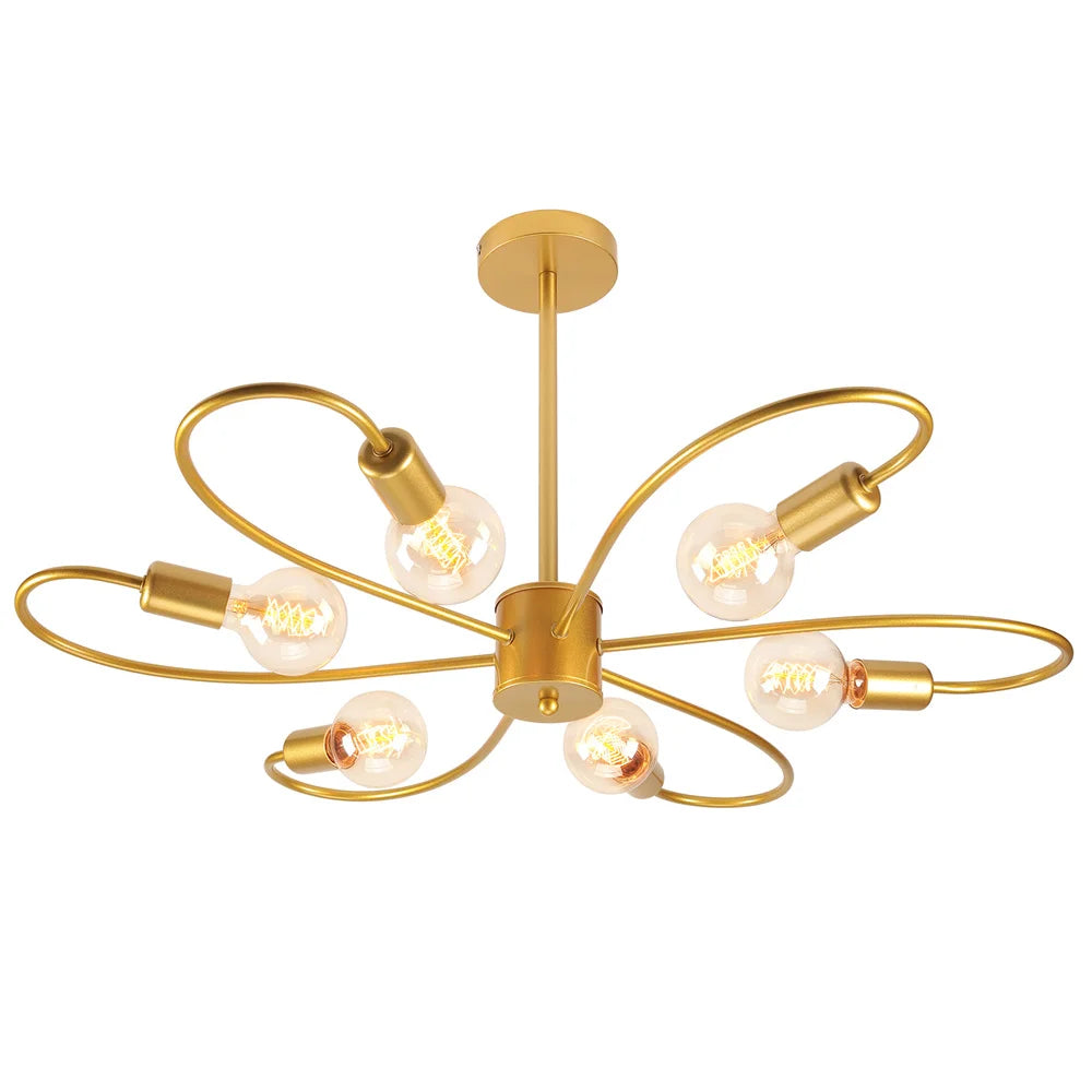 ثريا فروع LED من DecorBites™ لإضاءة غرفة المعيشة وغرفة النوم والمطبخ