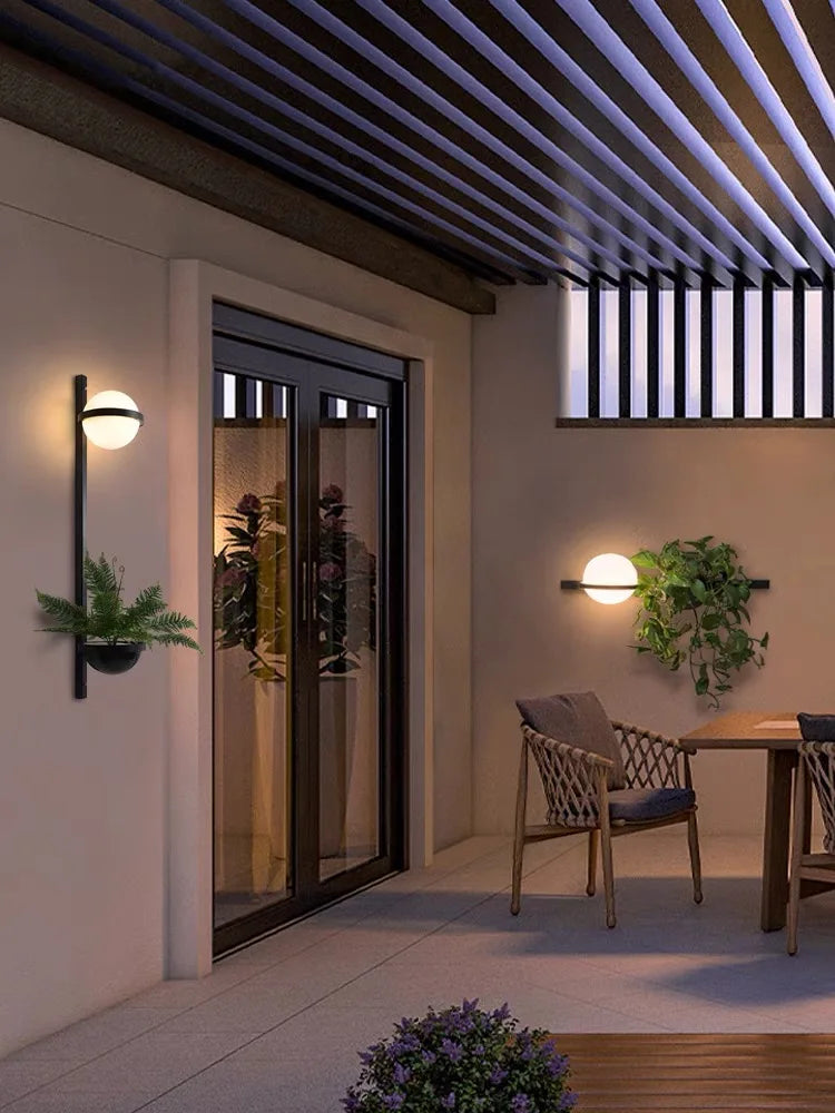 أضواء جدارية DecorBites™ LED آرت ديكو: تصميم نباتي حديث ومبتكر لغرفة المعيشة وغرفة النوم بالمنزل
