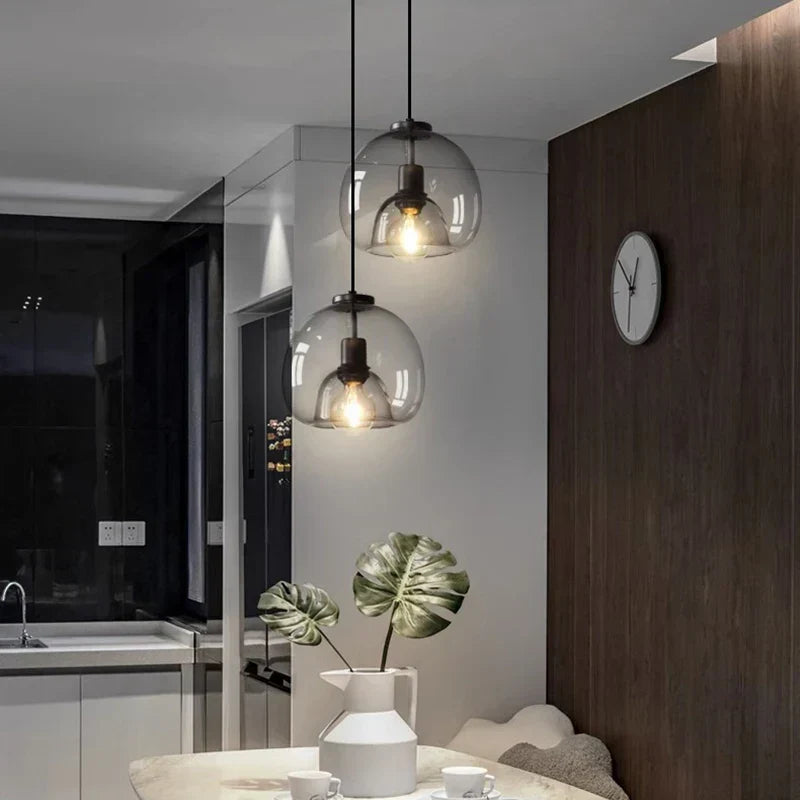ثريات إضاءة LED متدلية من DecorBites™ لديكور المنزل العصري والإضاءة الداخلية