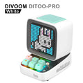 مكبر صوت صغير Ditoo-Pro Retro Pixel من DecorBites™ - وردي