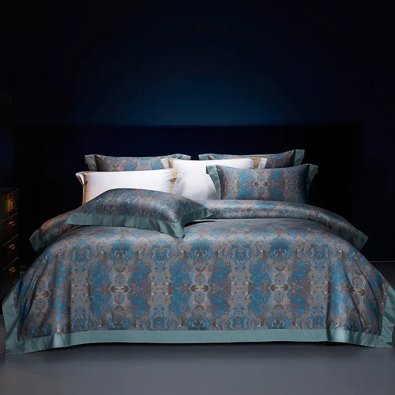 DecorBites™ Bohemian Style 1000TC Egyptian Cotton Bedding Set with Digital Printing