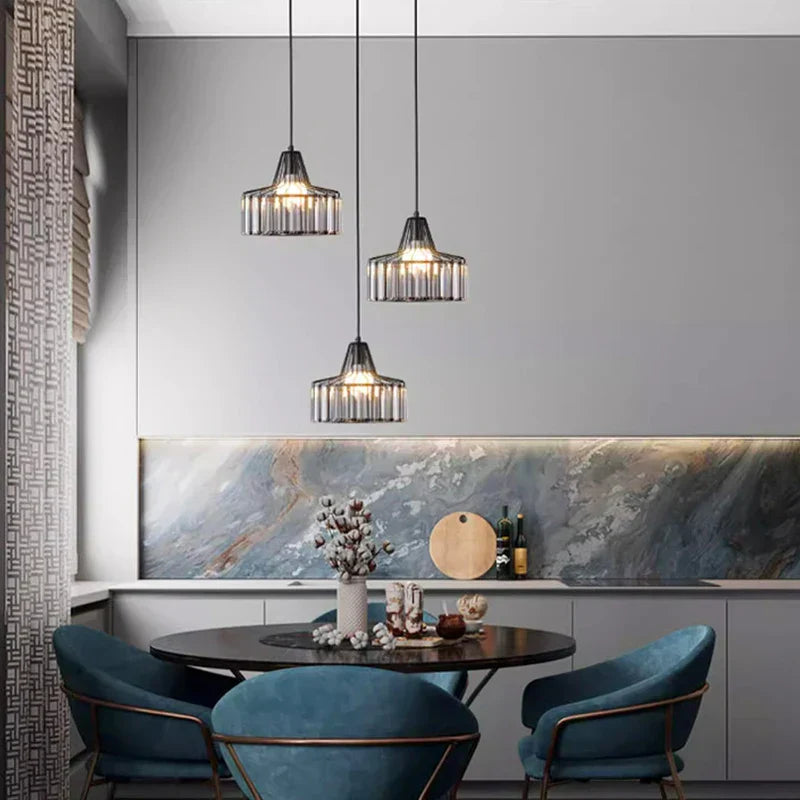 ثريا معلقة LED من DecorBites™ لديكور غرفة النوم الداخلي الأنيق