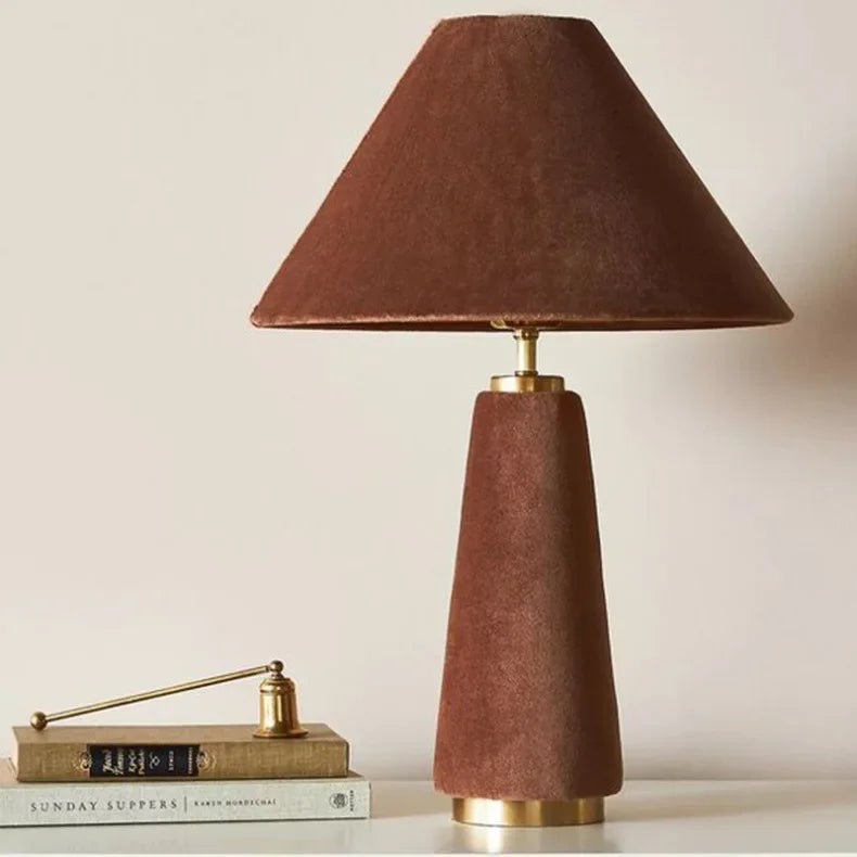 DecorBites™ Cotton Velvet Floor Lamp LED E27 Modern Light Fixtures for Living Room