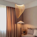 DecorBites™ Bird's Nest LED Pendant Lights Wooden Acrylic Chandelier Dining Room Lighting