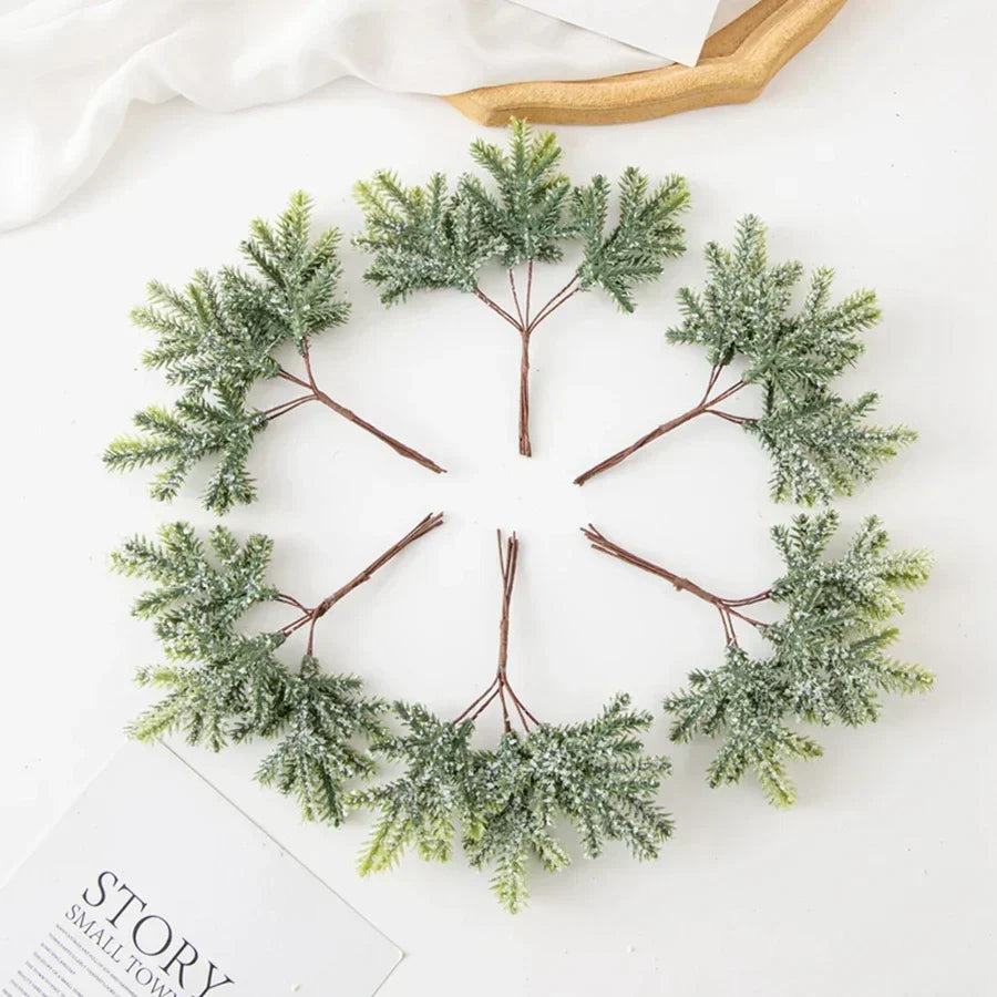 أغصان جولدن فروست الاصطناعية من DecorBites™ لديكور المنزل وحفلات الزفاف وخلفيات التصوير الفوتوغرافي
