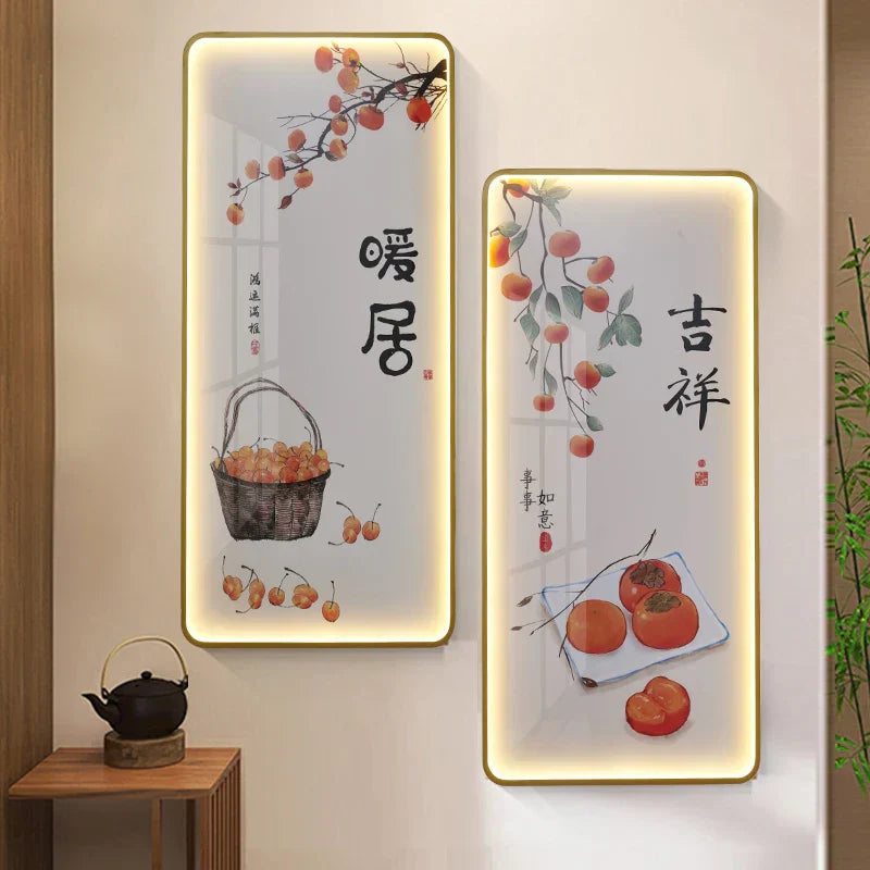 DecorBites™ مصباح جداري خارجي LED للديكور المنزلي