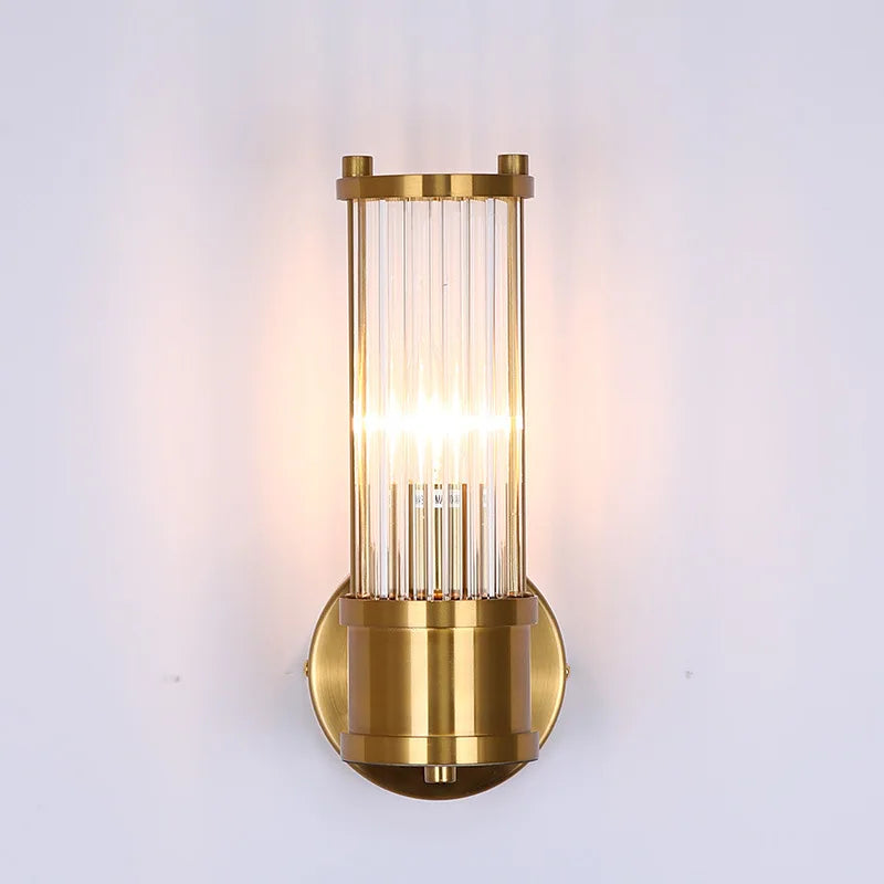 أضواء الحائط الزجاجية DecorBites™ من نوع Glass Rod - مصابيح مثبتة على الحائط للإضاءة العلوية/السفلية