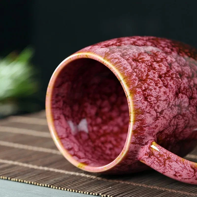 DecorBites™ 480ml Ceramic Mug - Kiln Change Coffee Cup - Porcelain Tea Mugs - Wholesale Drinkware