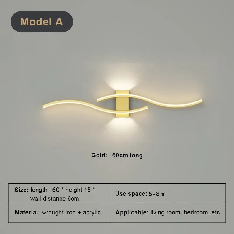 DecorBites™ LED Wall Light Strip for Home Indoor Decorative Lighting