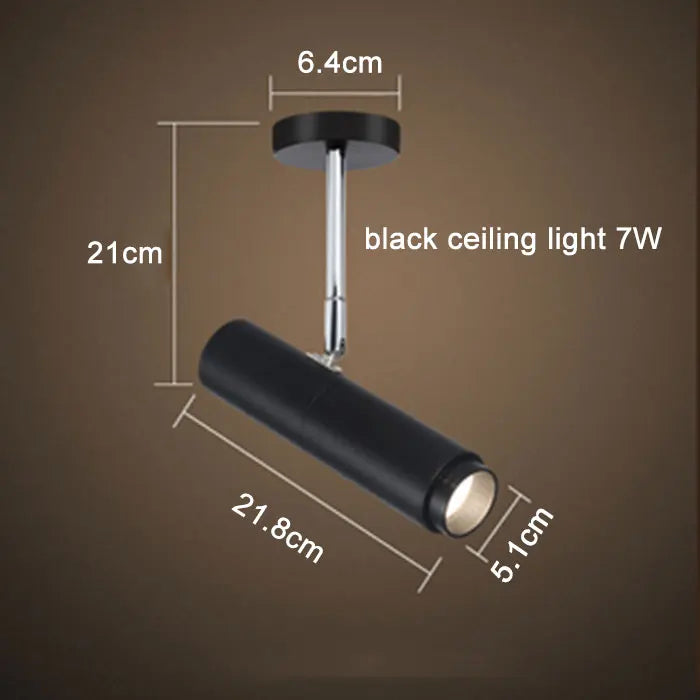 DecorBites™ Adjustable Focus LED Track Lights for Commercial Spaces