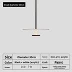 Nordic UFO Metal Pendant Light Chandelier