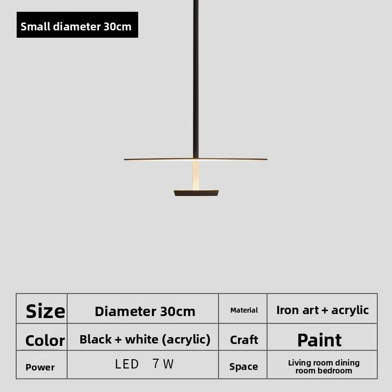 Nordic UFO Metal Pendant Light Chandelier