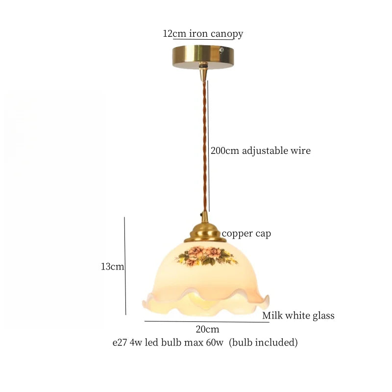 DecorBites™ Cracked Glass LED Pendant Lights for Home Decor, Restaurant, Living Room, Kitchen