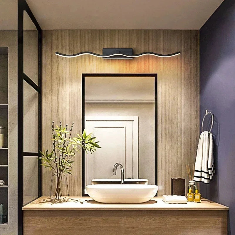 DecorBites™ Applique Murale LED pour Salle de Bain, Lampe Murale de Miroir, Luminaires Intérieurs Modernes