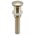 DecorBites™ Grey/Black Wash Basin Faucet Single Handle Mixer Tap Hot Cold Waterfall Brushed Gold