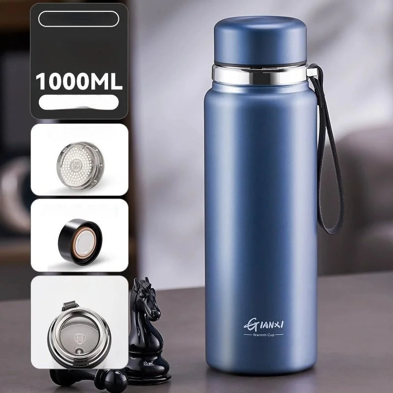 DecorBites™ 24hr Cold Cup Stainless Steel Thermos - Large Capacity Travel Thermos