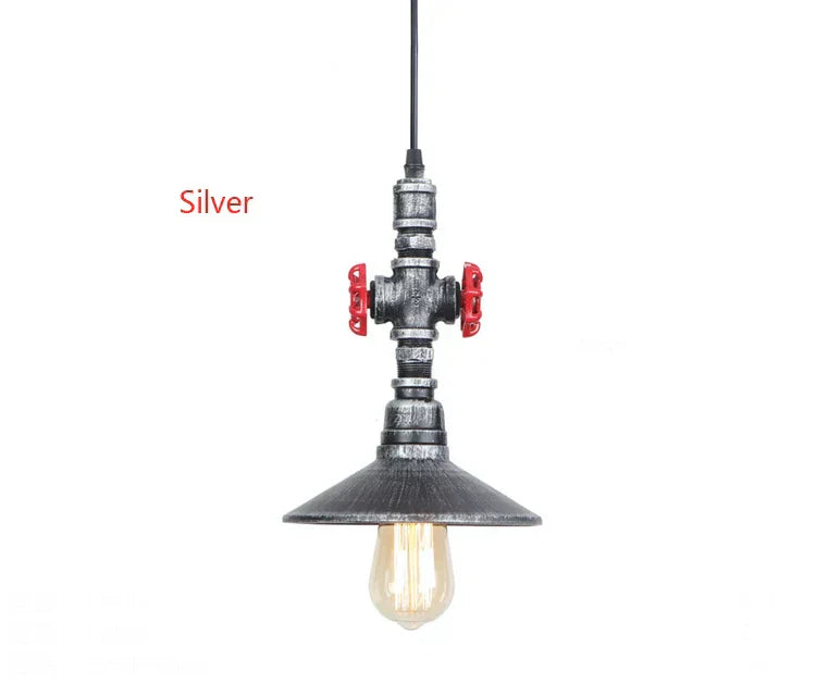 DecorBites™ Industrial Retro Loft Pipe Iron Pendant Lamp for Dining Bar Restaurant Club
