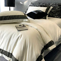 DecorBites™ 1400TC Egyptian Cotton Luxury Bedding Set with Duvet Cover, Sheet, Pillowcases