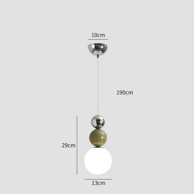 DecorBites™ Cream Style Modern Minimalist Nordic Pendant Light for Master Bedroom
