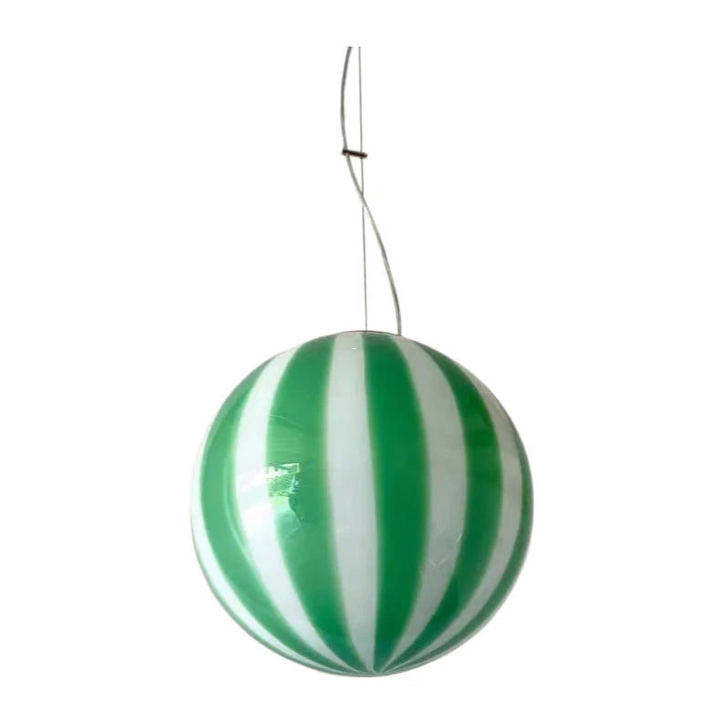 Modern Colorful Glass Ball Pendant Light