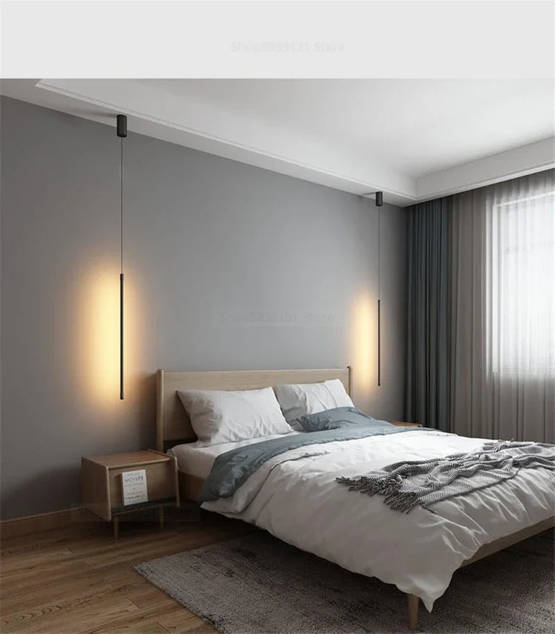 Nordic White Metal Pendant Light Fixture