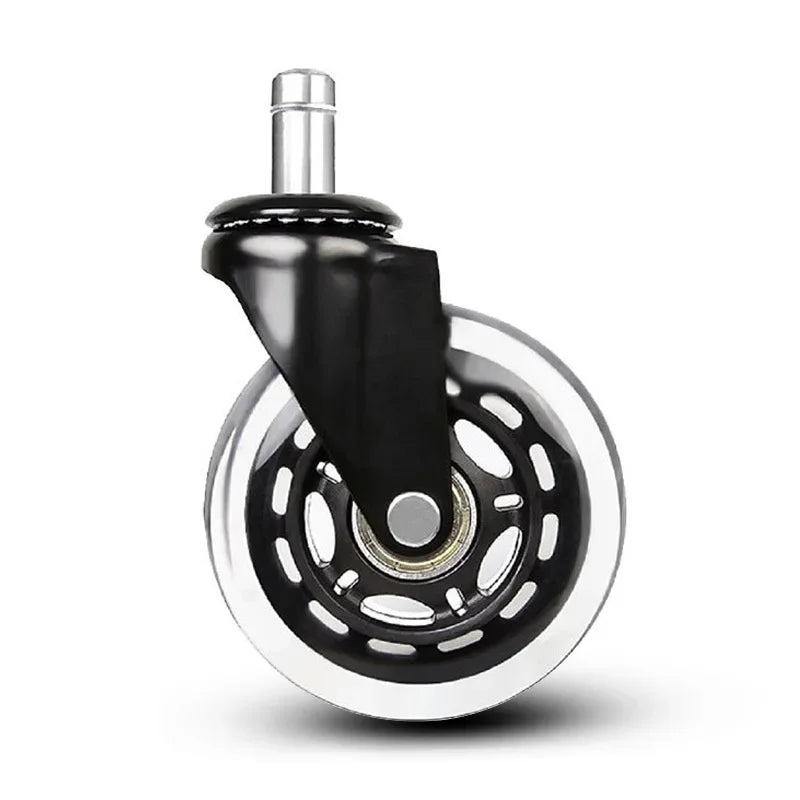 DecorBites™ 3 Inch Rotatable Heavy Duty Soft Safety Office Chair Caster Roller