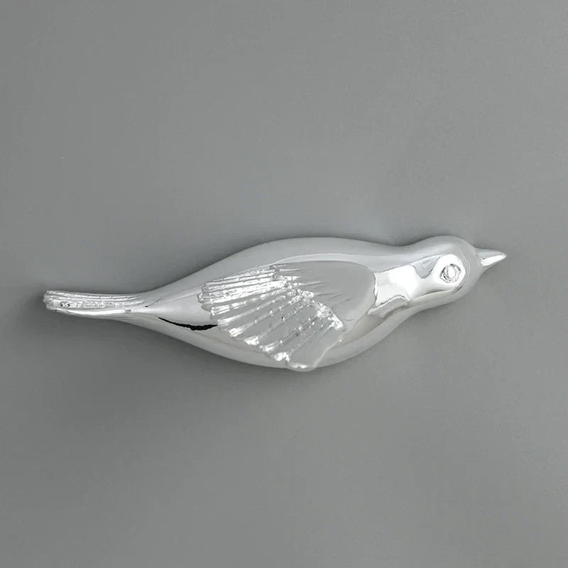 DecorBites™ 3D Bird Resin Statue Wall Decor for Children's Room - Animal Figurine Ornament
