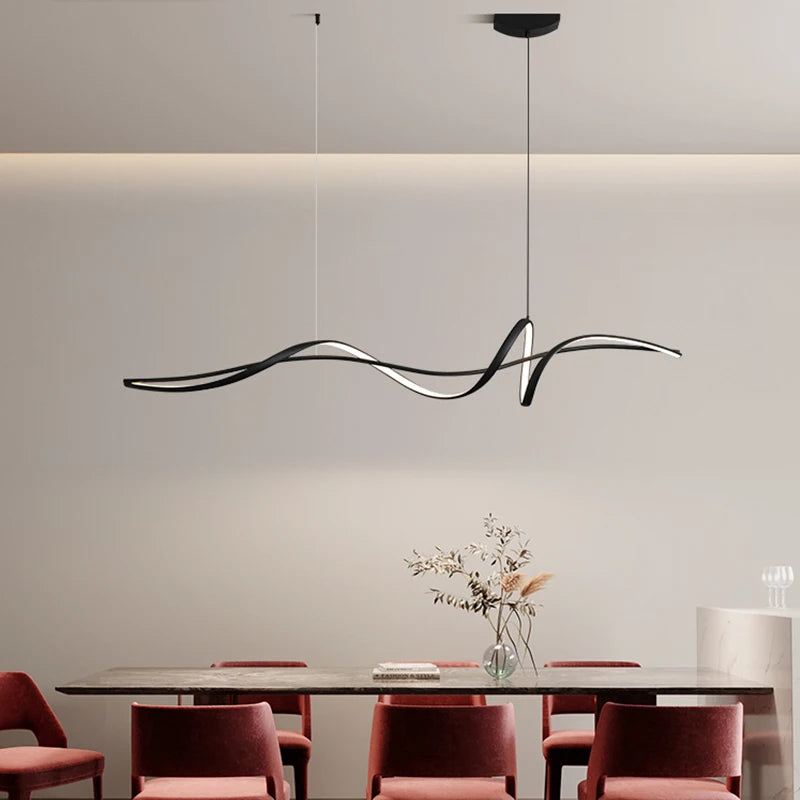 Modern Minimalist Aluminum LED Pendant Light