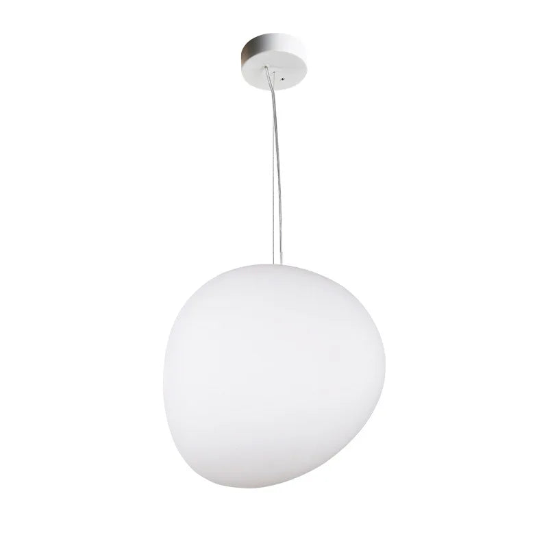 DecorBites™ Glass Ball LED Pendant Light - Modern White Nordic Hanging Fixture
