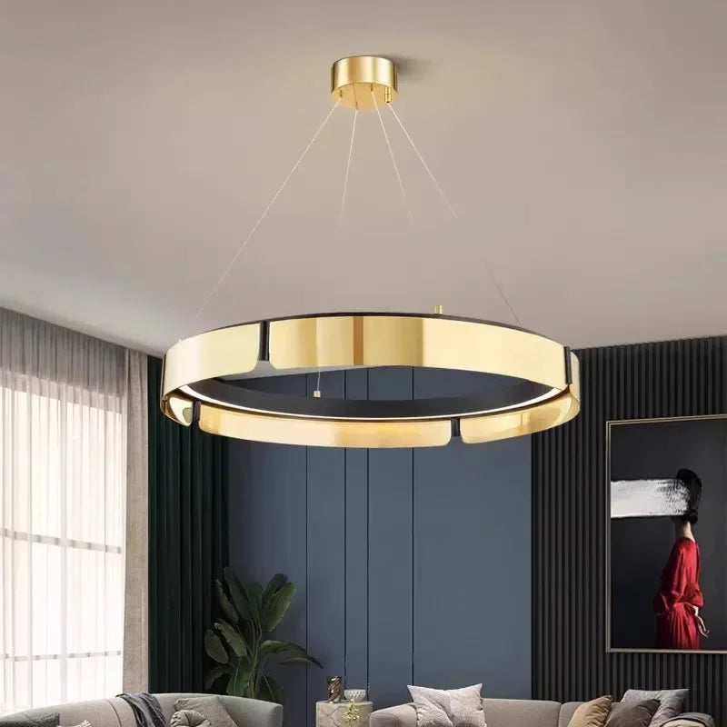 ثريا LED من DecorBites™: إضاءة معلقة حديثة وبسيطة لغرفة المعيشة، غرفة الطعام، المطبخ، وغرفة النوم