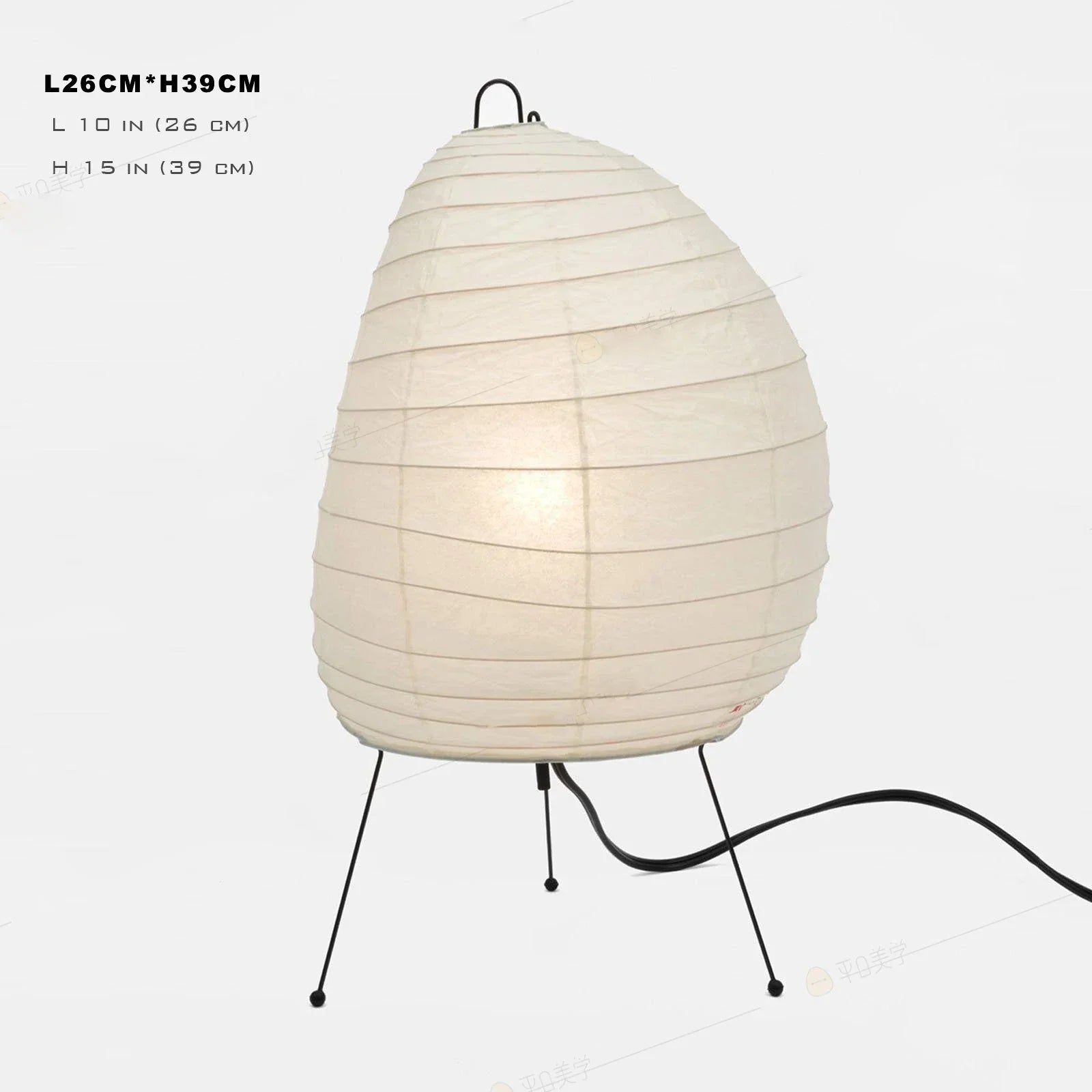 DecorBites™ Japanese Style Paper Floor Lamp for Home Décor and Lighting