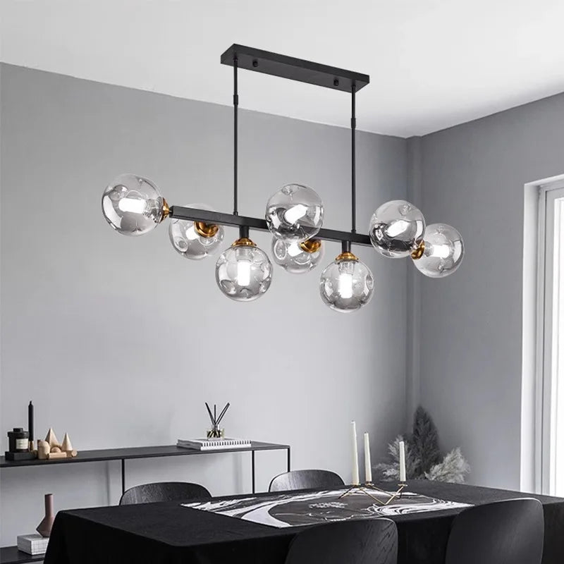 DecorBites™ Lustres LED suspendus : Éclairage intérieur moderne pour salon et salle à manger
