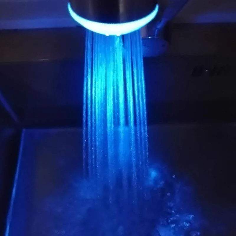DecorBites™ LED Water Faucet Aerator: Temperature Changing Light, Water Saving Kitchen Bathroom Accessory