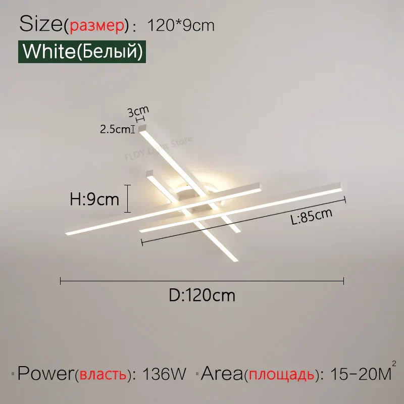 2023 DecorBites™ Nordic LED Ceiling Chandelier for Living, Dining, and Bedroom