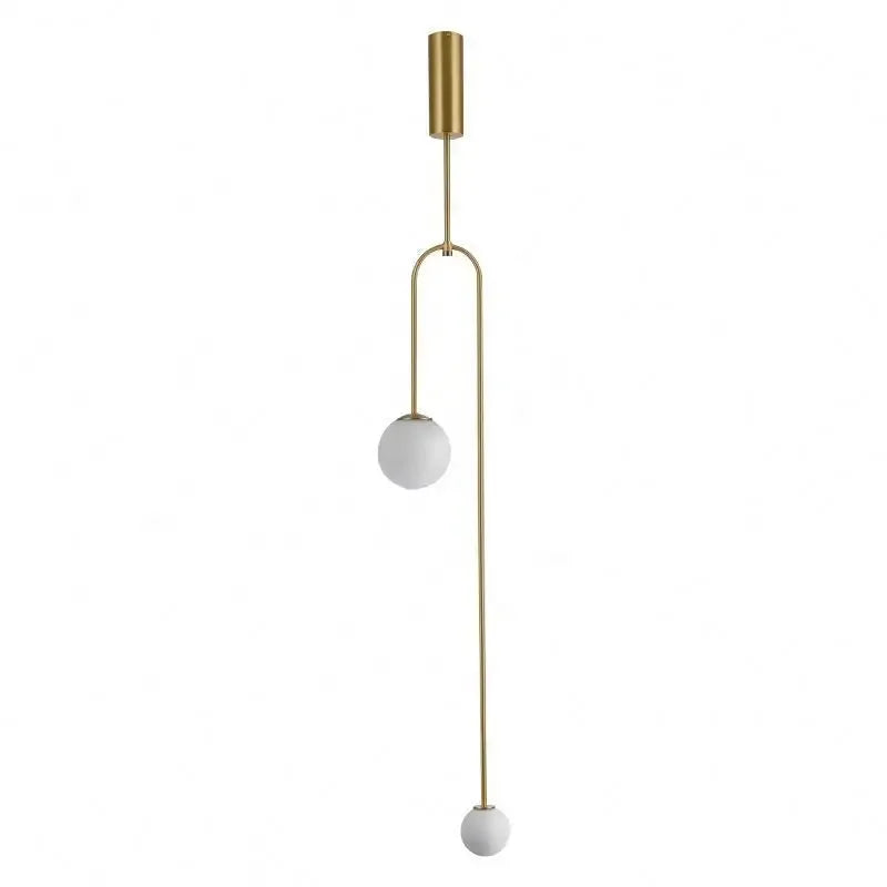 DecorBites™ Bronze Glass Ball Chandelier: Luxury Pendant Lights for Living Room, Bedroom, Hotel & Bar